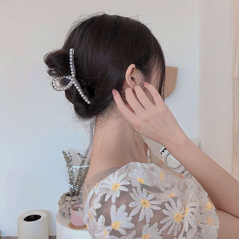 Kẹp Tóc Trong Suốt Phong Cách Hàn Quốc