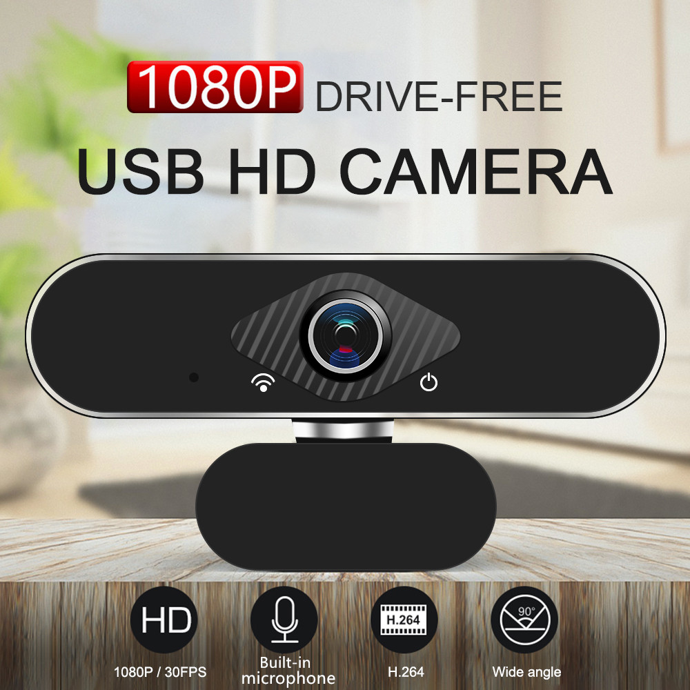 Webcam Usb 2.0 1080p 4k Kèm Micro Dành Cho Máy Tính | BigBuy360 - bigbuy360.vn