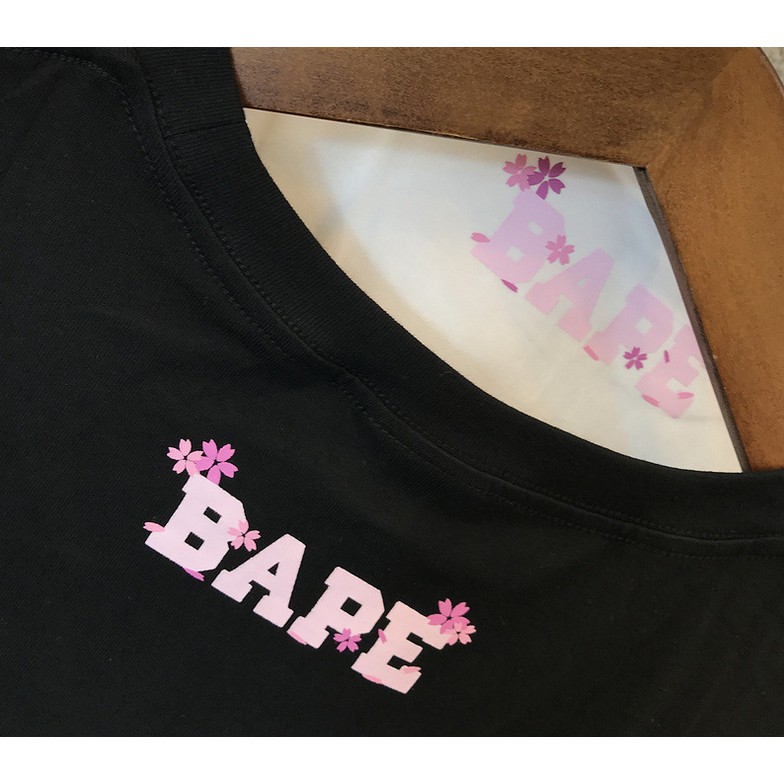 New Bape Classic Cherry blossoms Camouflage t shirt Men Women Short sleeve t-shirt