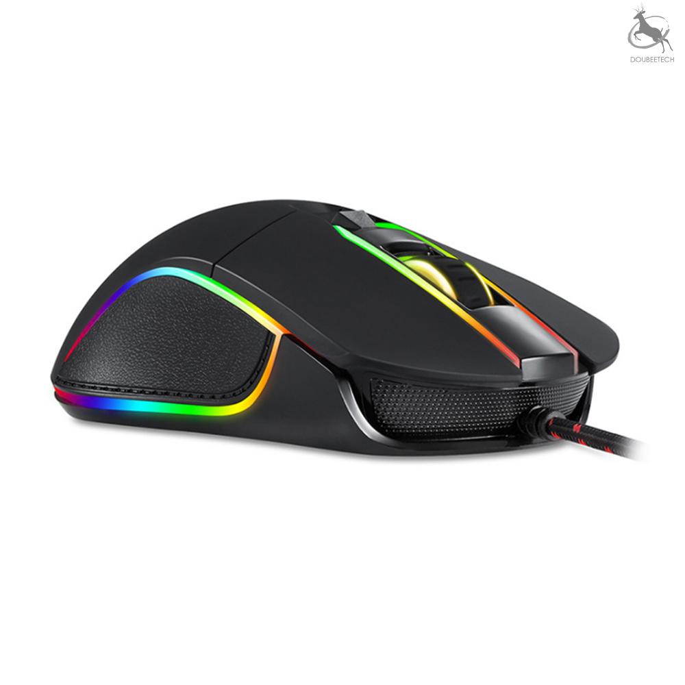 Chuột Quang Gaming Motospeed V30 Quang Học Có Dây 6 Nút 3500dpi Ergonm