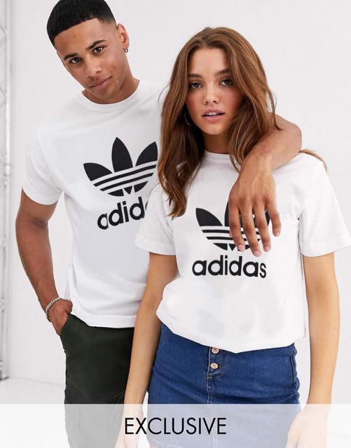 Cam kết chính hãng - Áo nữ Adidas ba lá - ❌ Bao đổi trả ❌