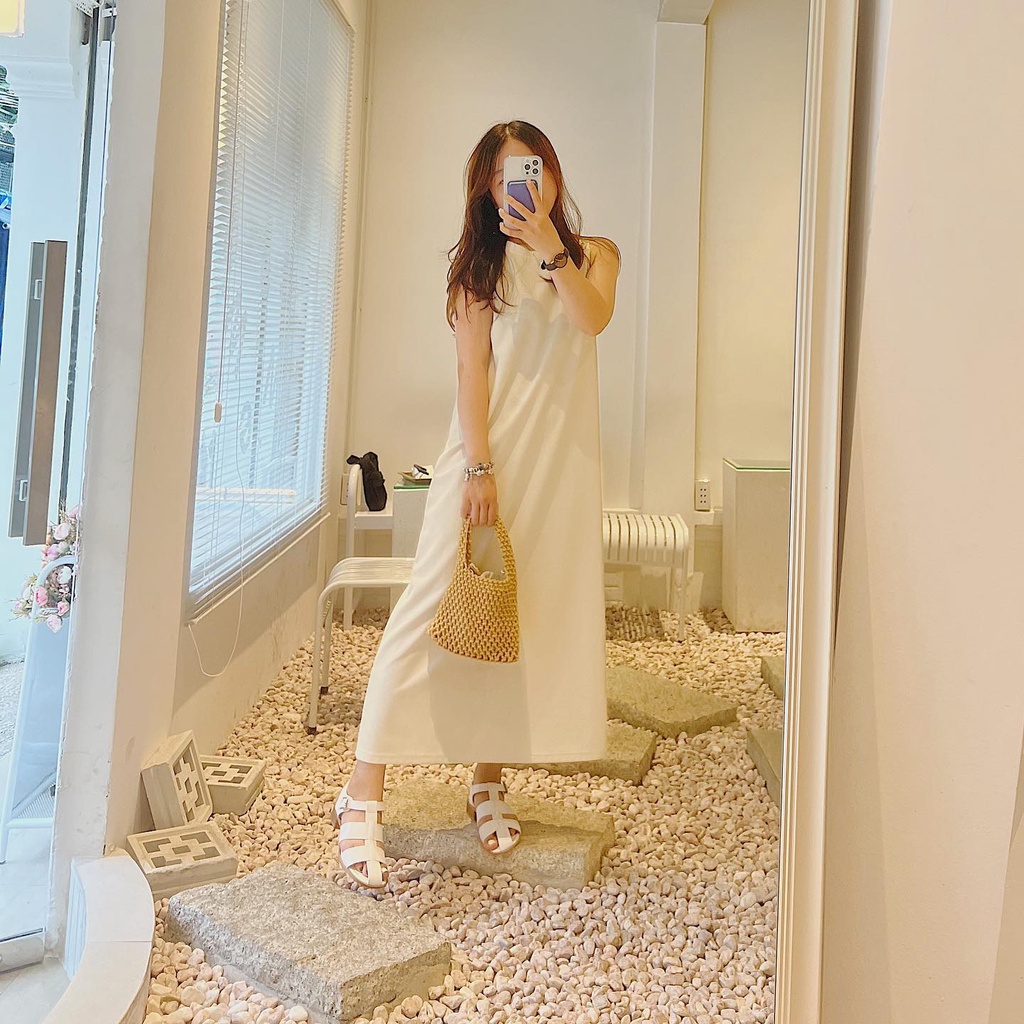 SANDAL NAGASHOES MŨI VUÔNG QUAI RỌ 3P NAS212