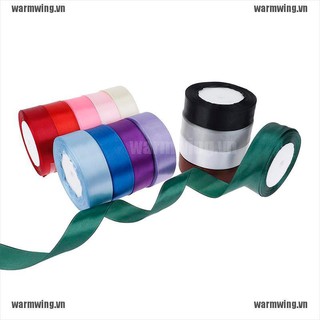 Cuộn Ruy Băng Lụa Satin 22M / 2.5CM Trang Trí Tiệc Cưới