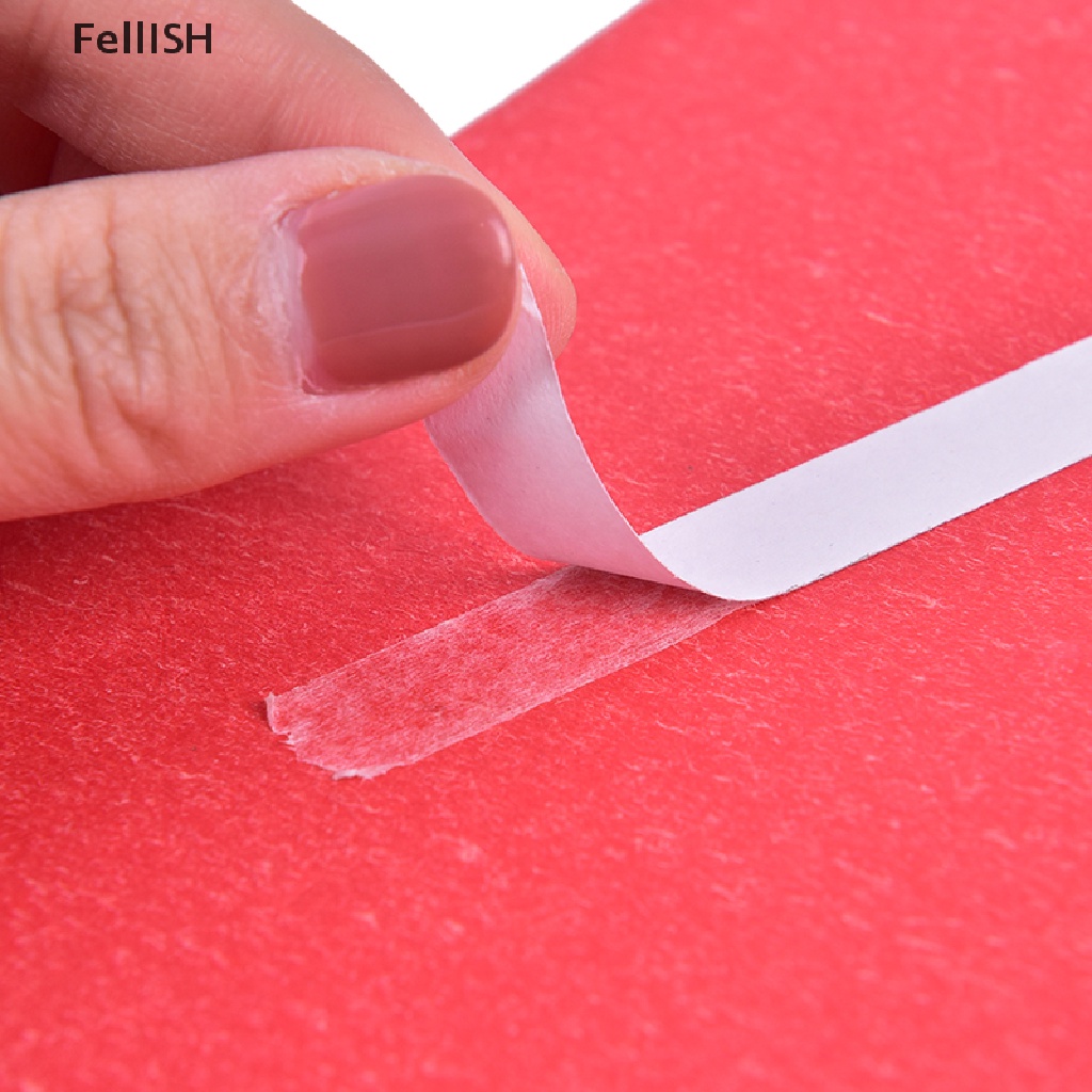 Băng keo hai mặt màu trắng siêu dính 5m/ 8m 439BR