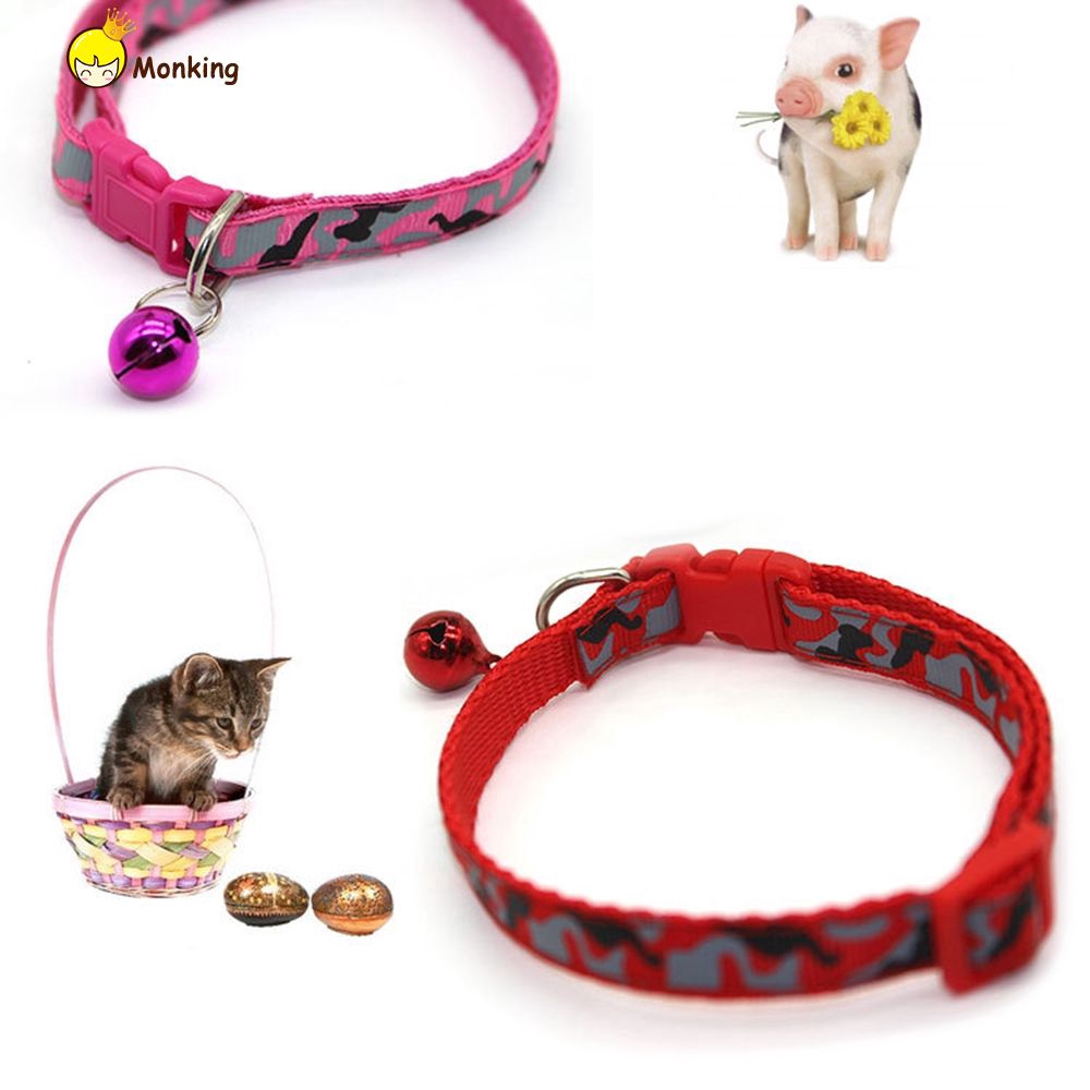 Cute camo pattern necklace for pets
