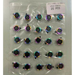 Dán bảo vệ từng mắt camera iphone 12 mini,12,12 pro,12 promax,11,11 pro,11 pro max 7 màu siêu đẹp