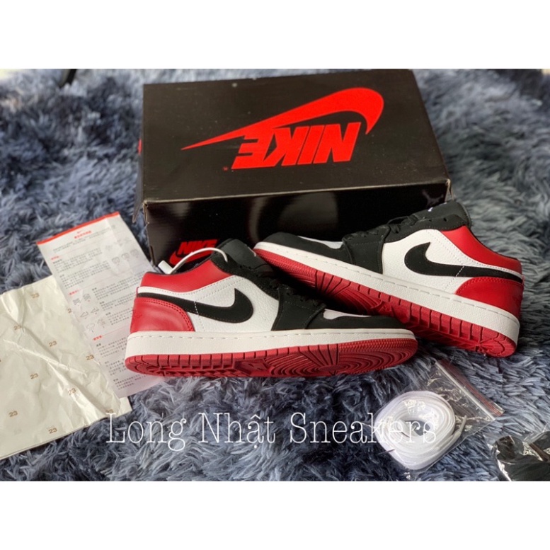 [ Full Box + Bill ] Giày Sneaker JD Low Đỏ Trắng Giày Thể Thao Nam Nữ Thấp Cổ | BigBuy360 - bigbuy360.vn