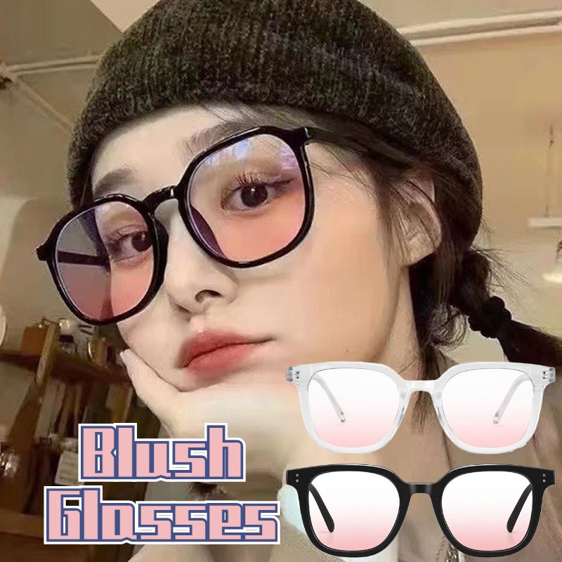 Kính Mát Gọng Tròn Chống Ánh Sáng Xanh Thời Trang Cho Nữ