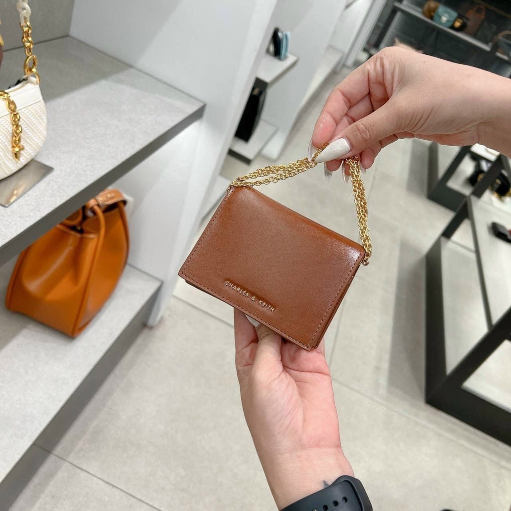 ví nữ CK6-10680910 size 11cmx8cm kèm dây đeo chéo
