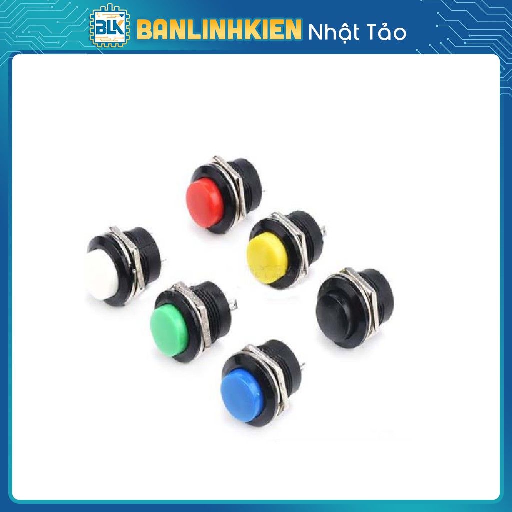 Nút Nhấn Đề 10MM Núm Xanh