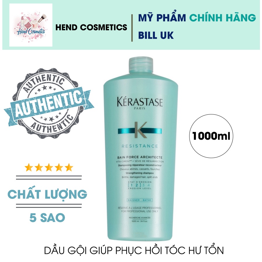 Dầu gội Kerastase shampoo 1000ml