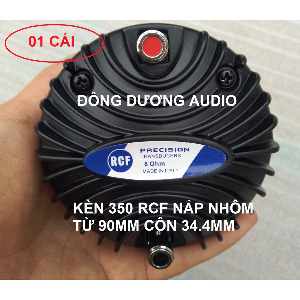 TREBLE KÈN 350 RCF NẮP NHÔM REN XOÁY - GIÁ 1 CÁI (by3507) - CỦ KÈN 350