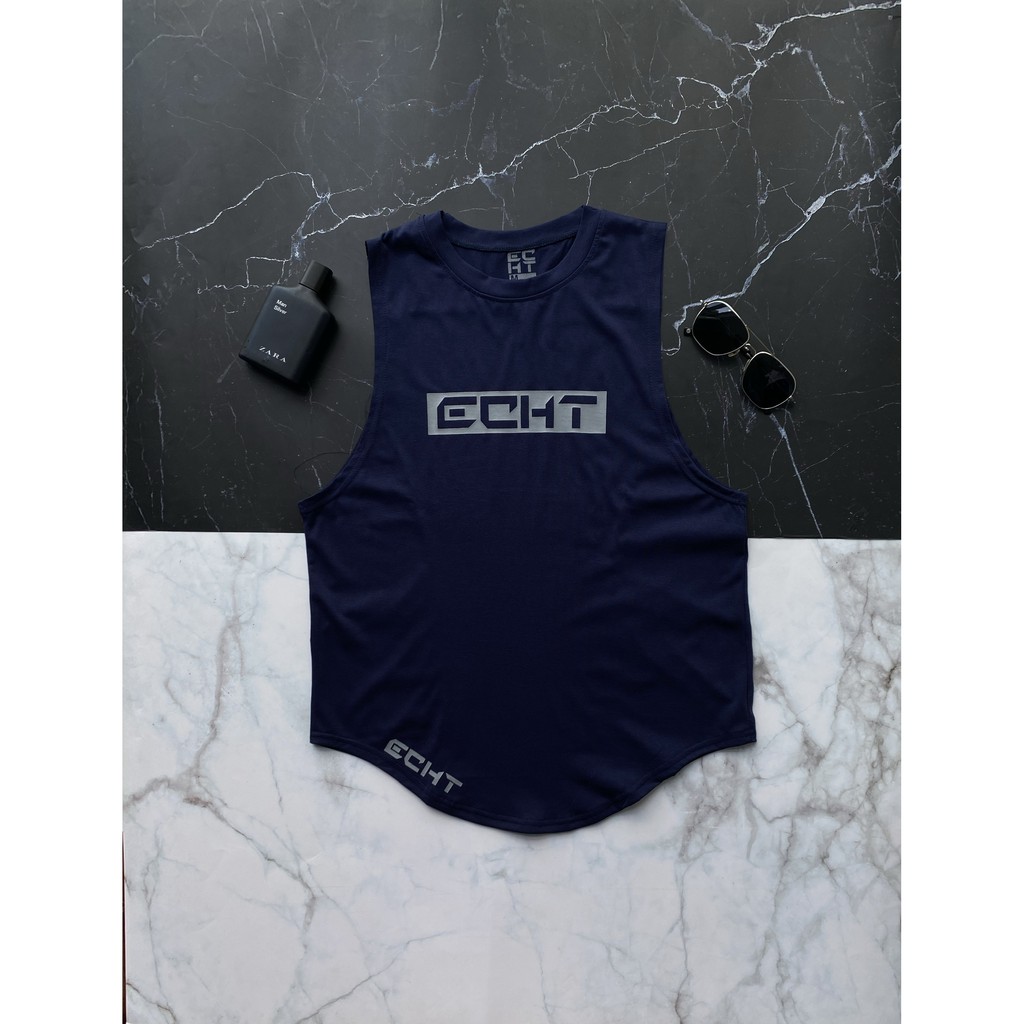 Áo ba lỗ ECHT cao cấp - Áo Tanktop tập Gym khoe xô - BiT Fitness chuyên đồ tập TT.EC.LGVG