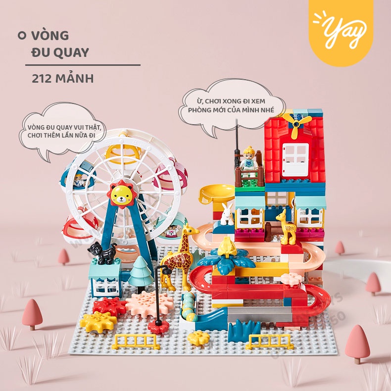 Đồ Chơi Xếp Khối Xây Dựng KUB cho bé từ 2+