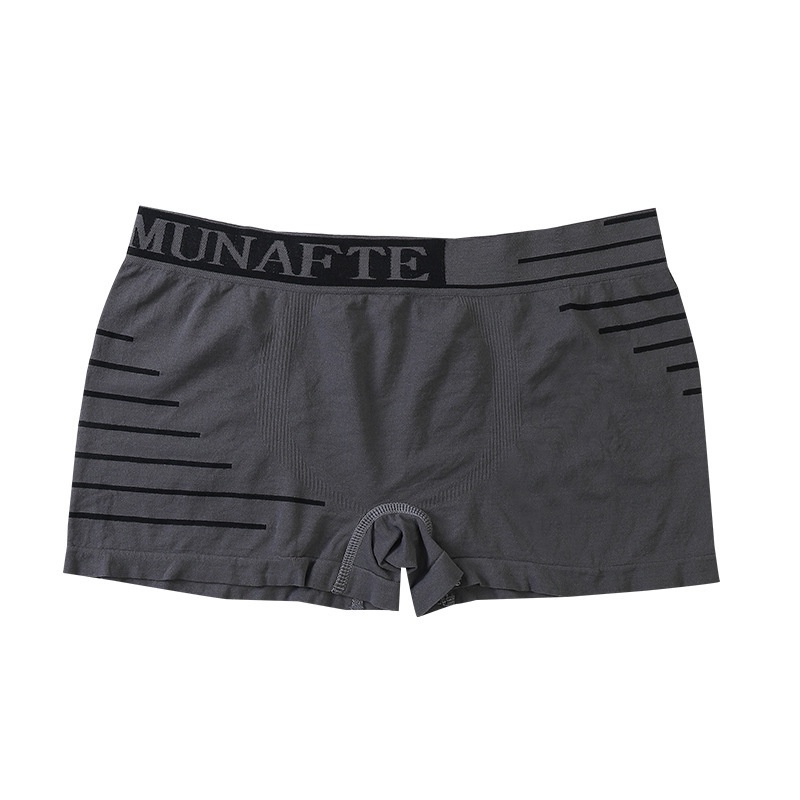 Quần Lót nam Boxer Không Đường May Lưng Vừa Thoáng Khí Cỡ Lớn Thoải Mái Gợi Cảm Cho Nam