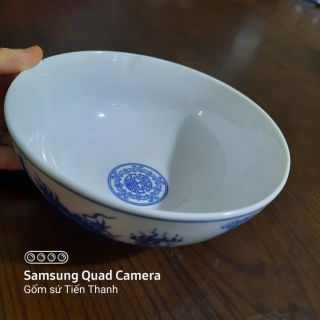 Bát tô thờ vẽ rồng phượng Bát Tràng