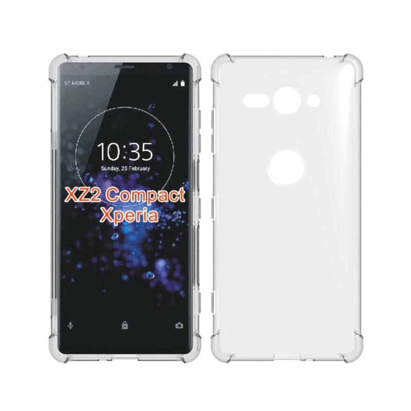 Ốp điện thoại silicone TPU mềm trong suốt cho sony Xperia XZ1 XZ2 premium