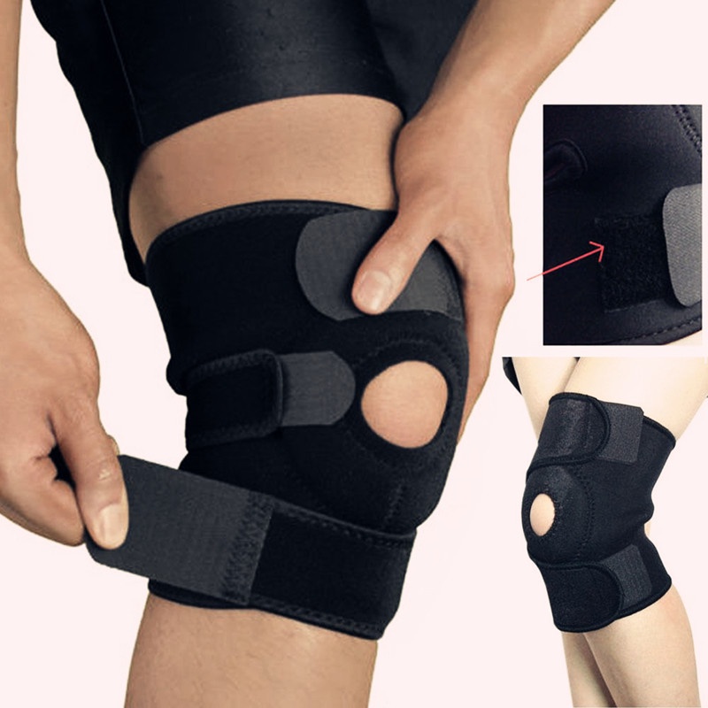 Đai Bảo Vệ Đầu Gối, Bó Gối Thể Thao Với Miếng Lót Đệm Dày miếng đệm đầu gối với lò xo