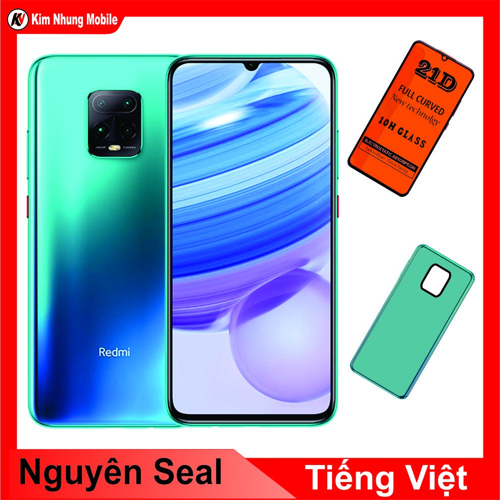Combo Điện Thoại Xiaomi Redmi 10X (Hỗ trợ 5G) 128GB Ram 6GB + Cường lực - Hàng Nhập Khẩu | BigBuy360 - bigbuy360.vn