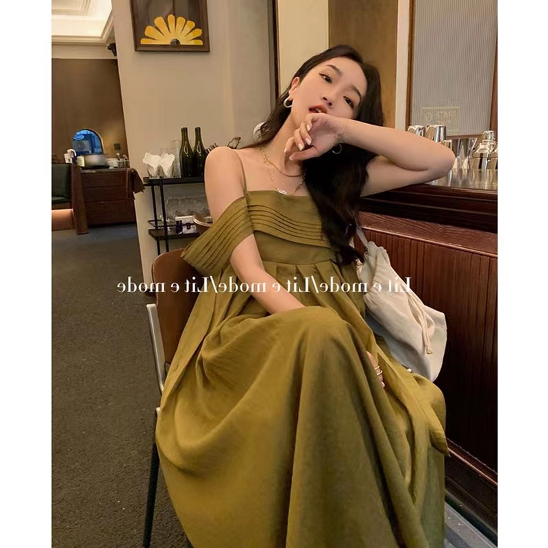 [Delivery Within 48 Tiếng] Đầm Ren Xiaoyi Phong Cách Pháp Cổ Điển Thời Trang Xuân Thu 2022