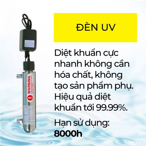 Máy lọc nước Fujie RO-09UV CAB (9 cấp lọc + Bao gồm tủ cường lực)