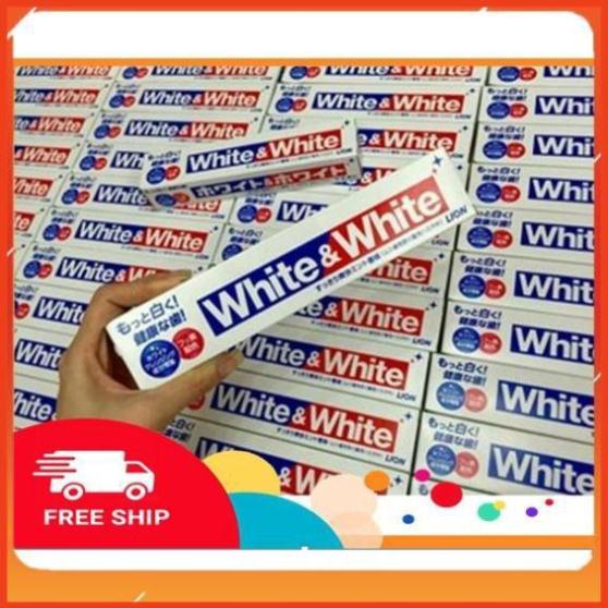 Kem đánh răng White Nhật [FREE SHIP_CHÍNH HÃNG] chuẩn nội địa nhật, ảnh thật, làm trắng răng bản full size 150g mẫu mơi