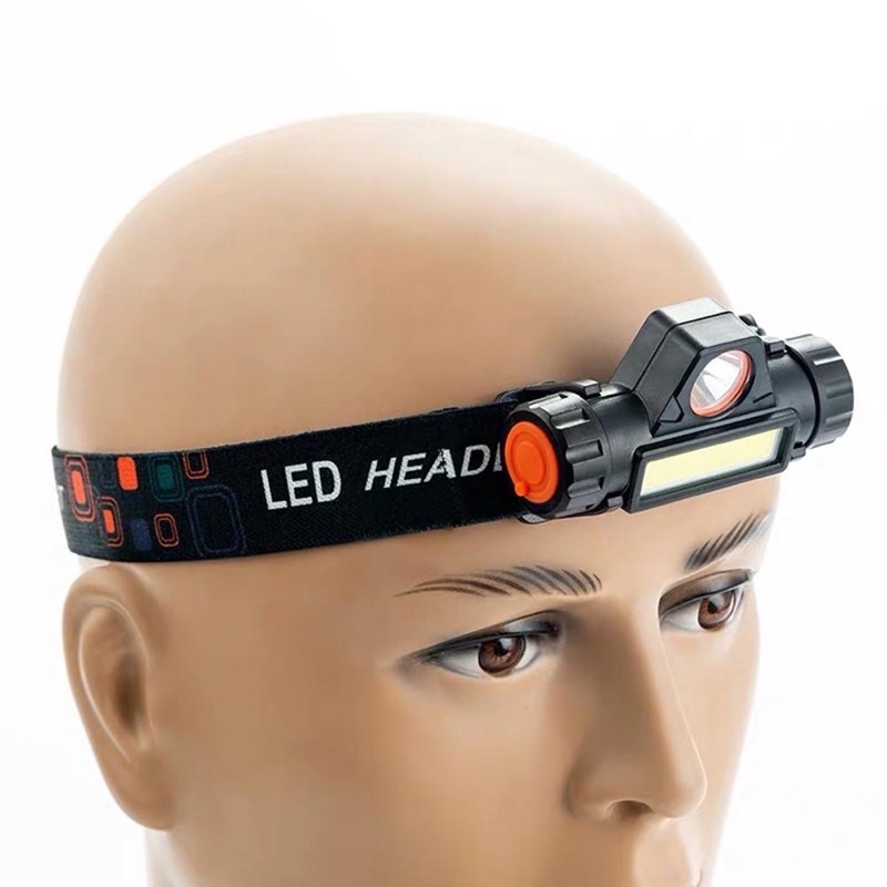 Đèn đội đầu- Đền đội đầu pin sạc tiện lợi