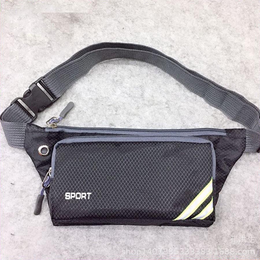 Túi đeo chéo, đeo hông chạy bộ vải dù chống mưa tintin