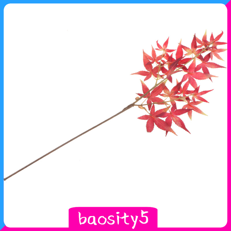 [baosity5]Simulation Artificial Maple Leaves Leaf for Home Wedding Floral Decor 02