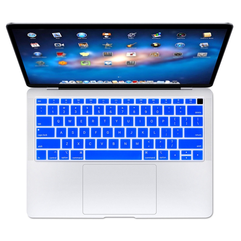 Tấm màng bọc bảo vệ bàn phím chống bụi nhiều màu xinh xắn cho MacBook Air 13 Inch 2018