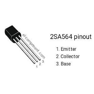 Transistor 2SA564 (A564) / PNP / Linh Kiện Điện Tử