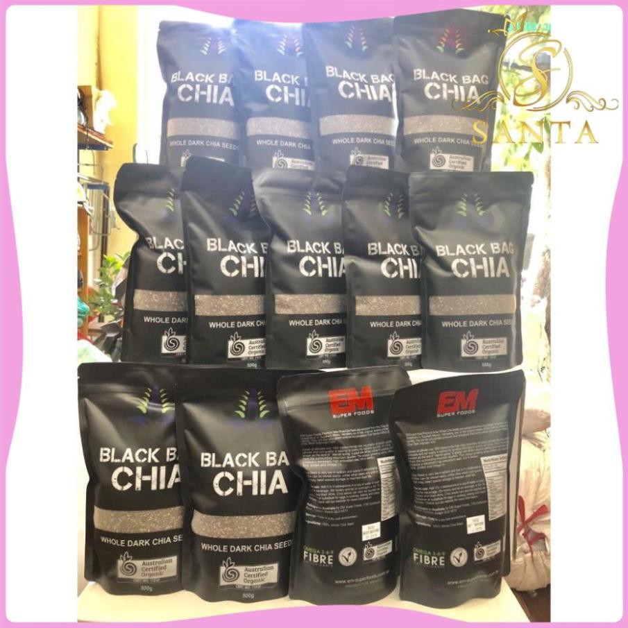 Hạt Chia ÚC Chính Hãng Black Túi Đen 500g