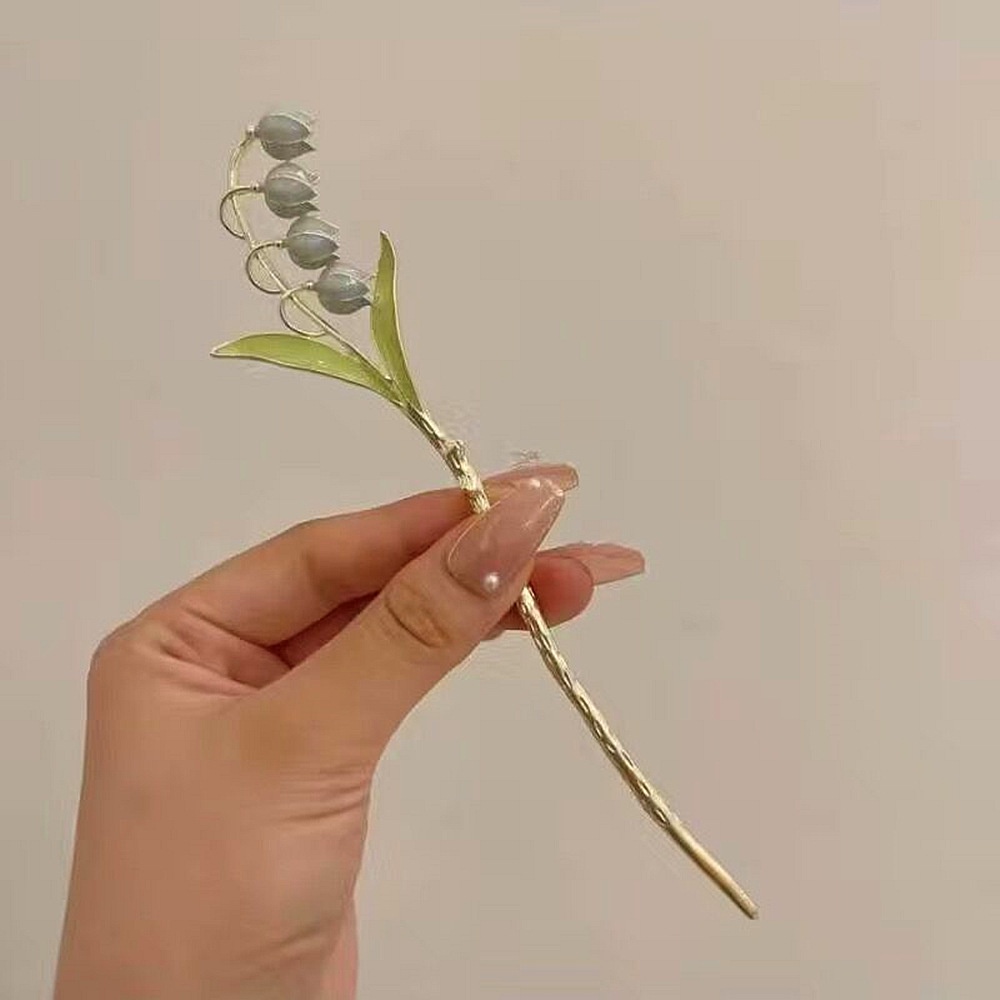 Kẹp Tóc Hình Hoa Lily / Cá Mập Thời Trang Mùa Hè Xinh Xắn