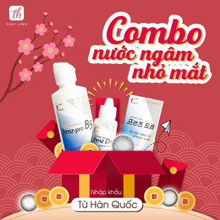 Nước Ngâm Lens Và Nhỏ Mắt Lens - Nước Ngâm Rửa Kính Áp Tròng B5