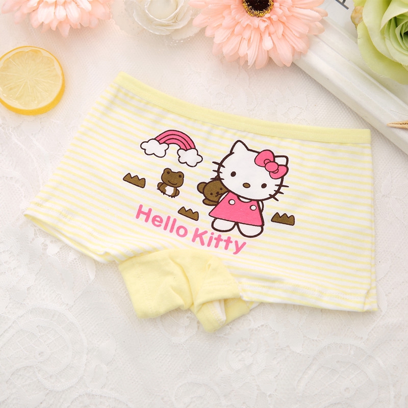 1 Quần Lót Cotton Hello Kitty Cho Bé Gái