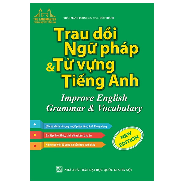Sách - Trau dồi ngữ pháp và từ vựng tiếng Anh (improve English Grammar &amp; Vocabulary)