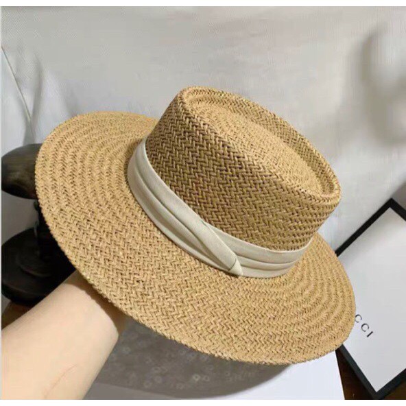 Mũ cói hàng Quảng châu cao cấp hot trend 2021-ảnh thật shop chụp