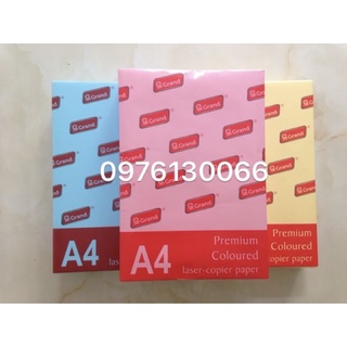 Giấy photo màu a4 grand 80gsm