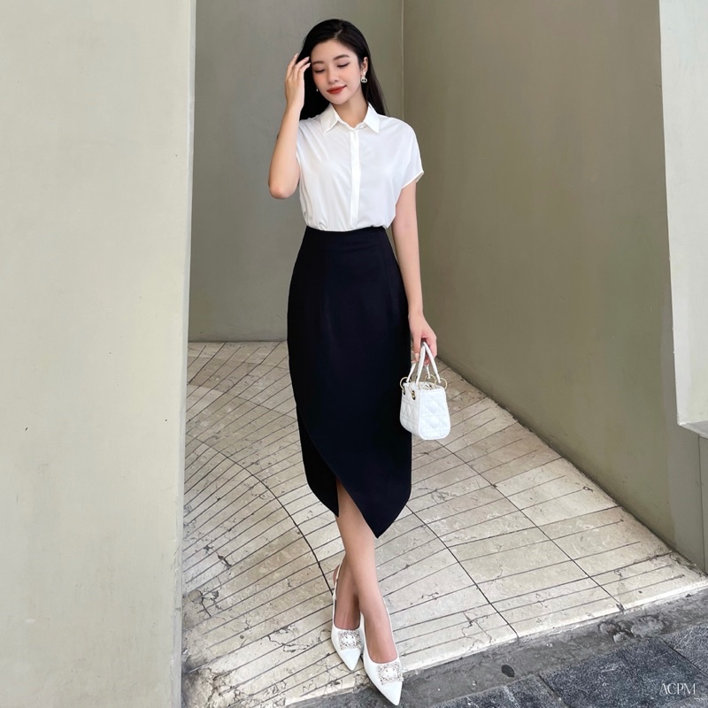 Elena Skirt / Chân váy dài dáng tulip