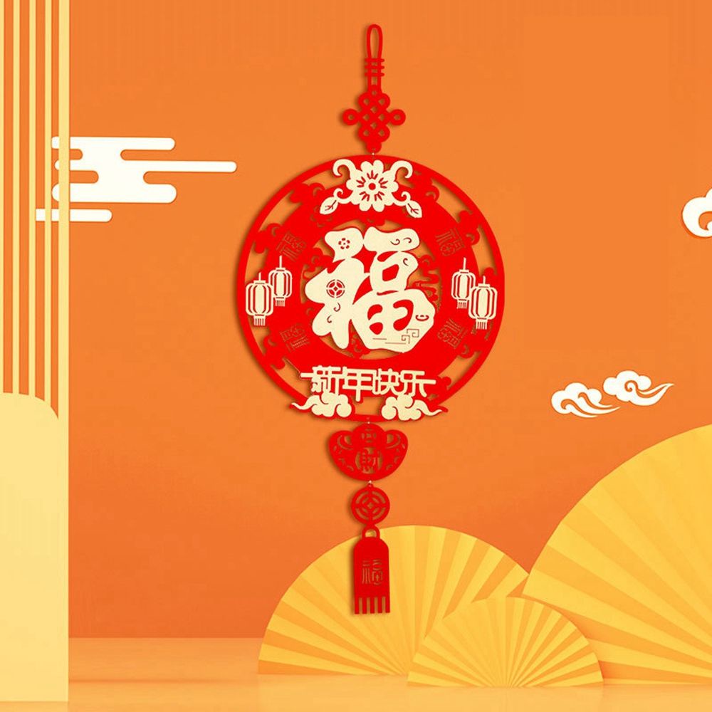 Phụ kiện treo trang trí phòng khách phong cách Trung Hoa độc đáo DIY