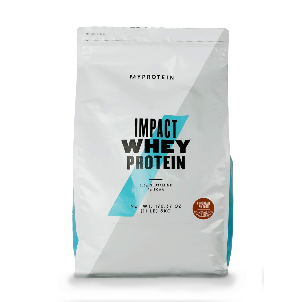 Whey Protein - Myprotein - IMPACT WHEY PROTEIN - 11lbs (5 kg) - Bổ sung protein tăng cơ giảm mỡ - Từ Châu Âu