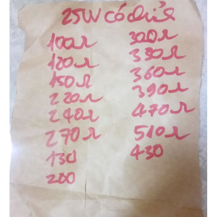 Điện trở Trượt 25w Liên Xô