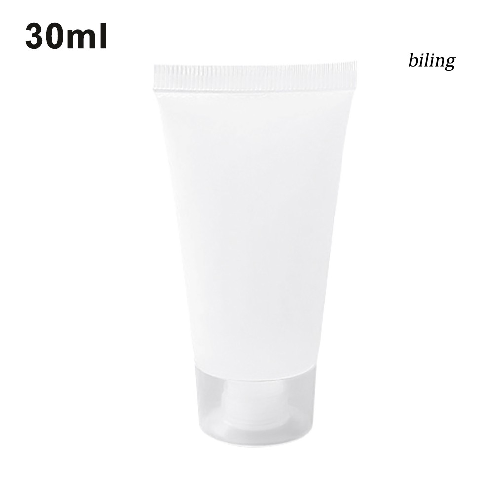 Tuýp Nhựa Rỗng Dung Tích 30 / 50ml Dùng Chiết Mỹ Phẩm Khi Đi Du Lịch