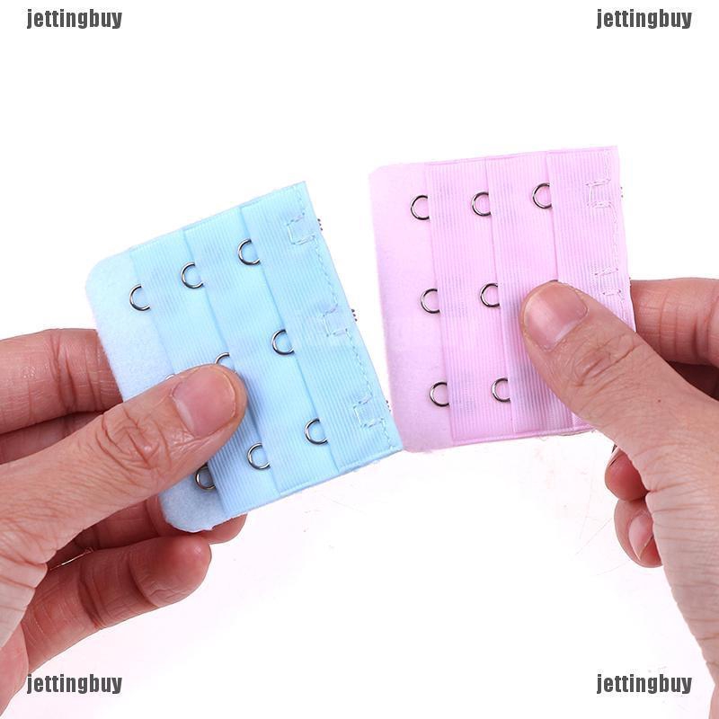 JETTING Set 10 miếng móc nới áo ngực thiết kế 3 hàng móc