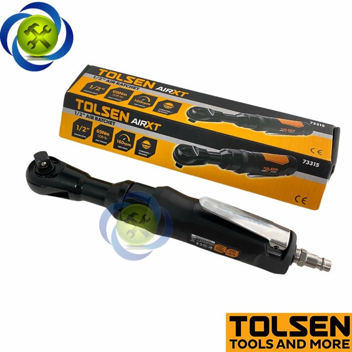 Súng mở ốc ngang bằng hơi đầu 1/2 Tolsen 73315