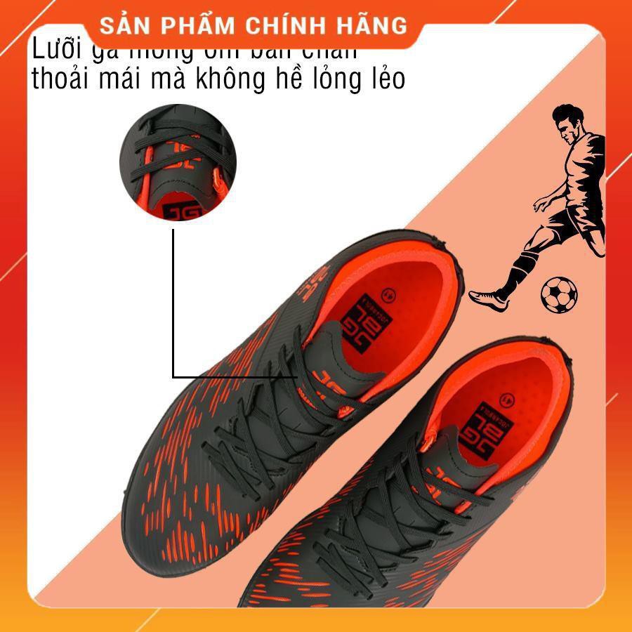 (Chính hãng) Giày đã bóng ⚡️ 𝐅𝐑𝐄𝐄 𝐒𝐇𝐈𝐏 ⚡️ sân cỏ nhân tạo chính hãng đinh TF đế cao su Jogabolar JG190424B (navy-orange)