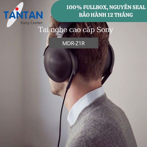 Tai nghe kiểm âm cao cấp Sony - MDR-Z1R - Hỗ trợ âm thanh độ phân giải cao - Màng loa HD 70 mm - Âm thanh tinh khiết