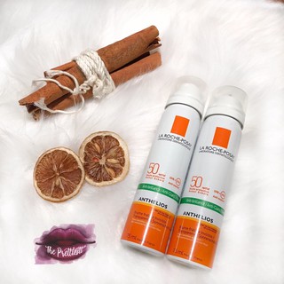 Xịt chống nắng dạng phun sương kiểm soát dầu La Roche-Posay Anthelios Invisible Fresh Mist SPF 50+ UVB & UVA 75ml