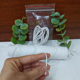 2 MÉT BẤC NẾN COTTON (CÓ ẢNH MINH HOẠ NẾN LÀM THỰC TẾ)