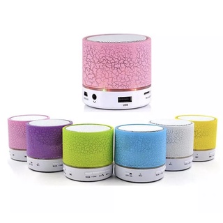 Loa mini nhiều màu có đèn led sáng kết nối bluetooth tiện lợi